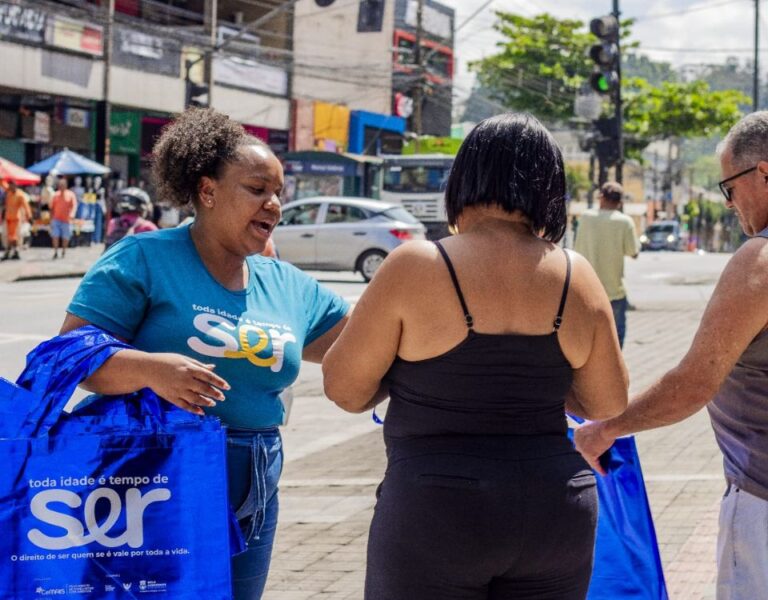 CeMais promove blitz da campanha “Toda Idade é Tempo de Ser” 